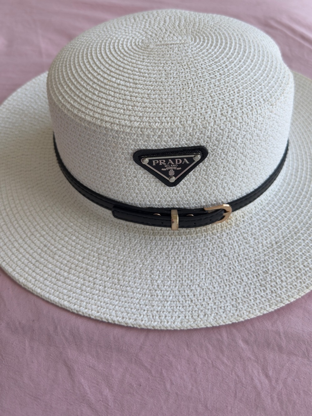 Prada straw hat